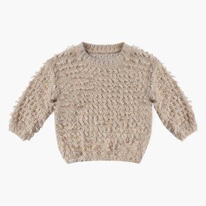 Rylee + Cru Designer Slouchy Pullover Girls Sweater 8-9YRS